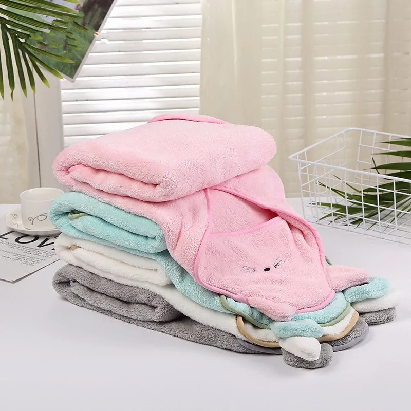 Baby Hooded Poncho Bath Towel