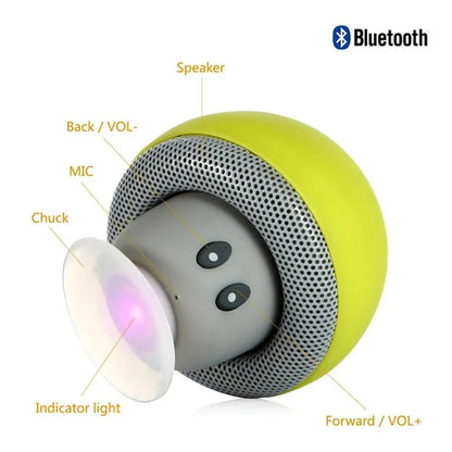 Mushroom Head Bluetooth Speaker Silicone  Accessories