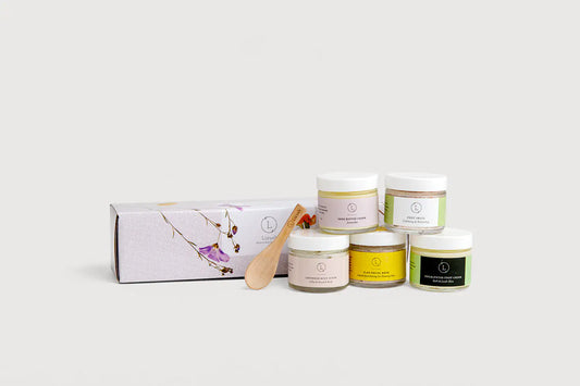 A Full body Luxury Home Spa Routine Gift Set, Perfect Mother's Day gift - Buy 4 jars Get 5 th FREE!